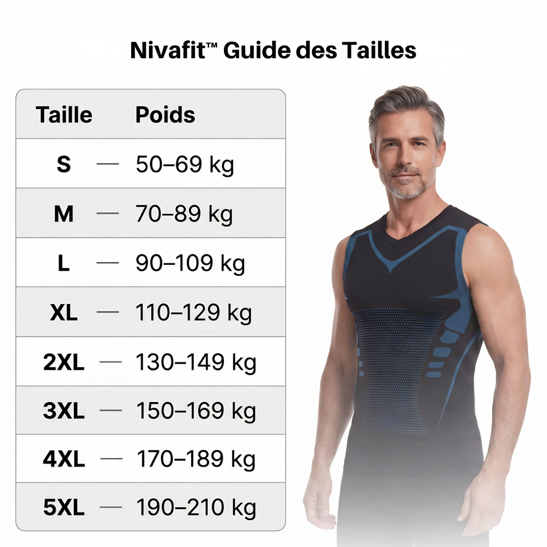 NivaFit™ — Débardeur de Compression