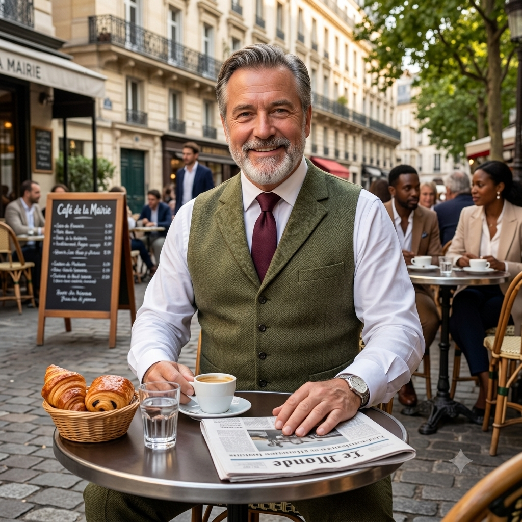 Il ne bâille pas quand vous vous asseyez.
