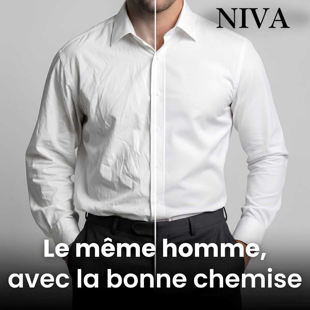 Nivafit™ - Chemise infroissable à coupe extensible