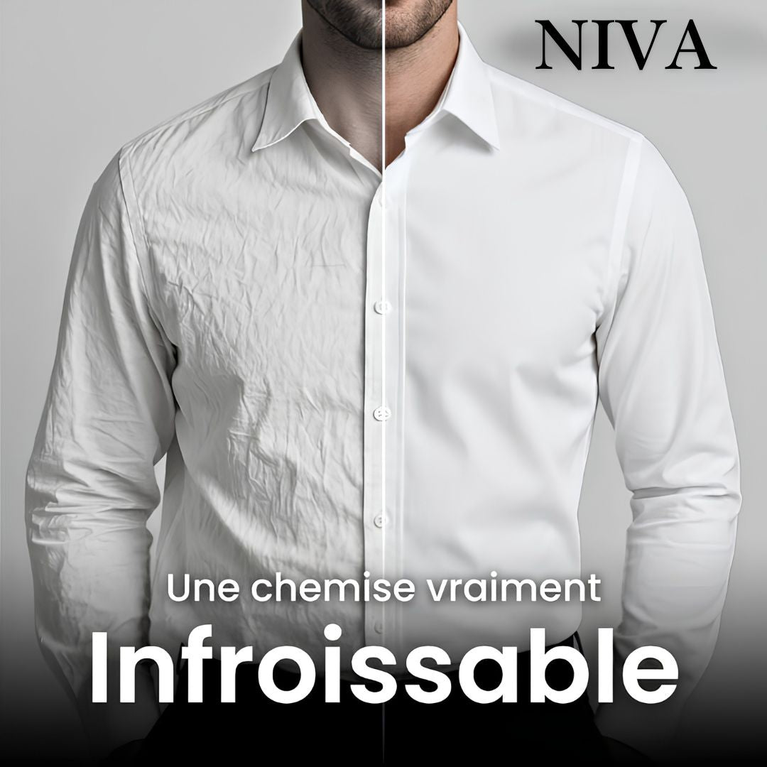 Nivafit™ - Chemise infroissable à coupe extensible
