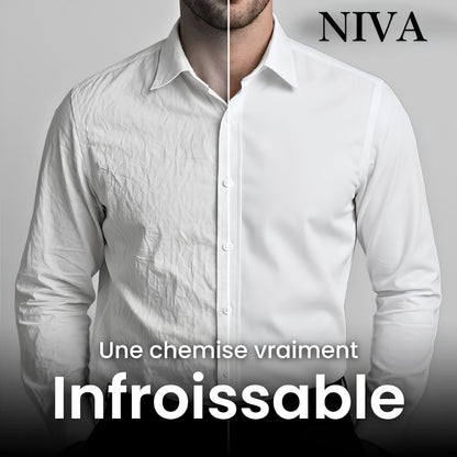 Nivafit™ - Chemise infroissable à coupe extensible