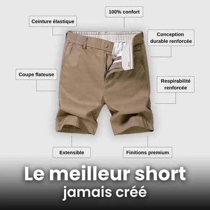 Nivafit™ - Short en coton extensible