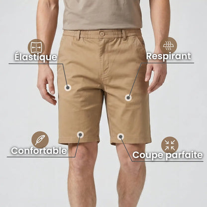 Nivafit™ - Short en coton extensible