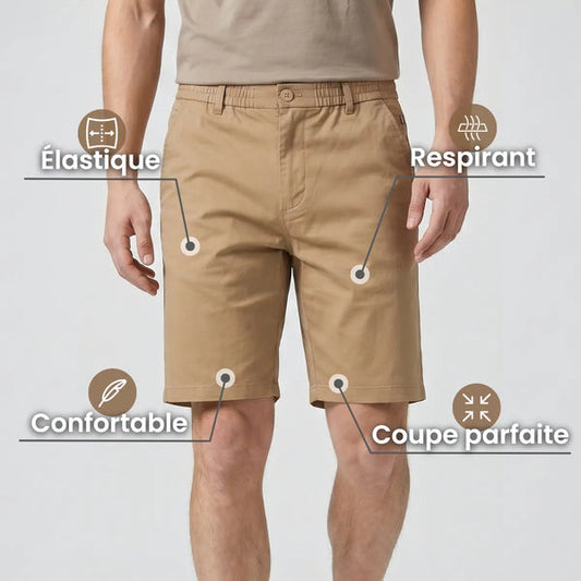 Nivafit™ - Short en coton extensible