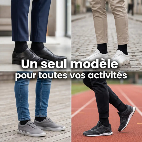 Nivafit™ - Pack de 3 paires de chaussettes respirantes