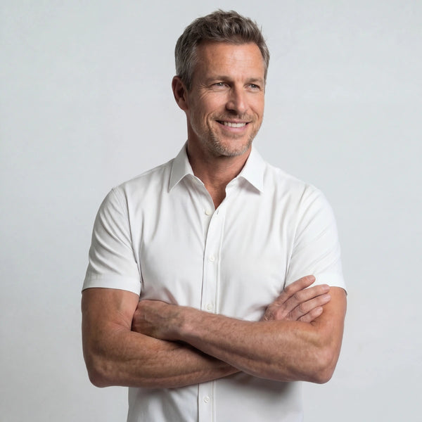 Nivafit™ - Chemise extensible à manches courtes